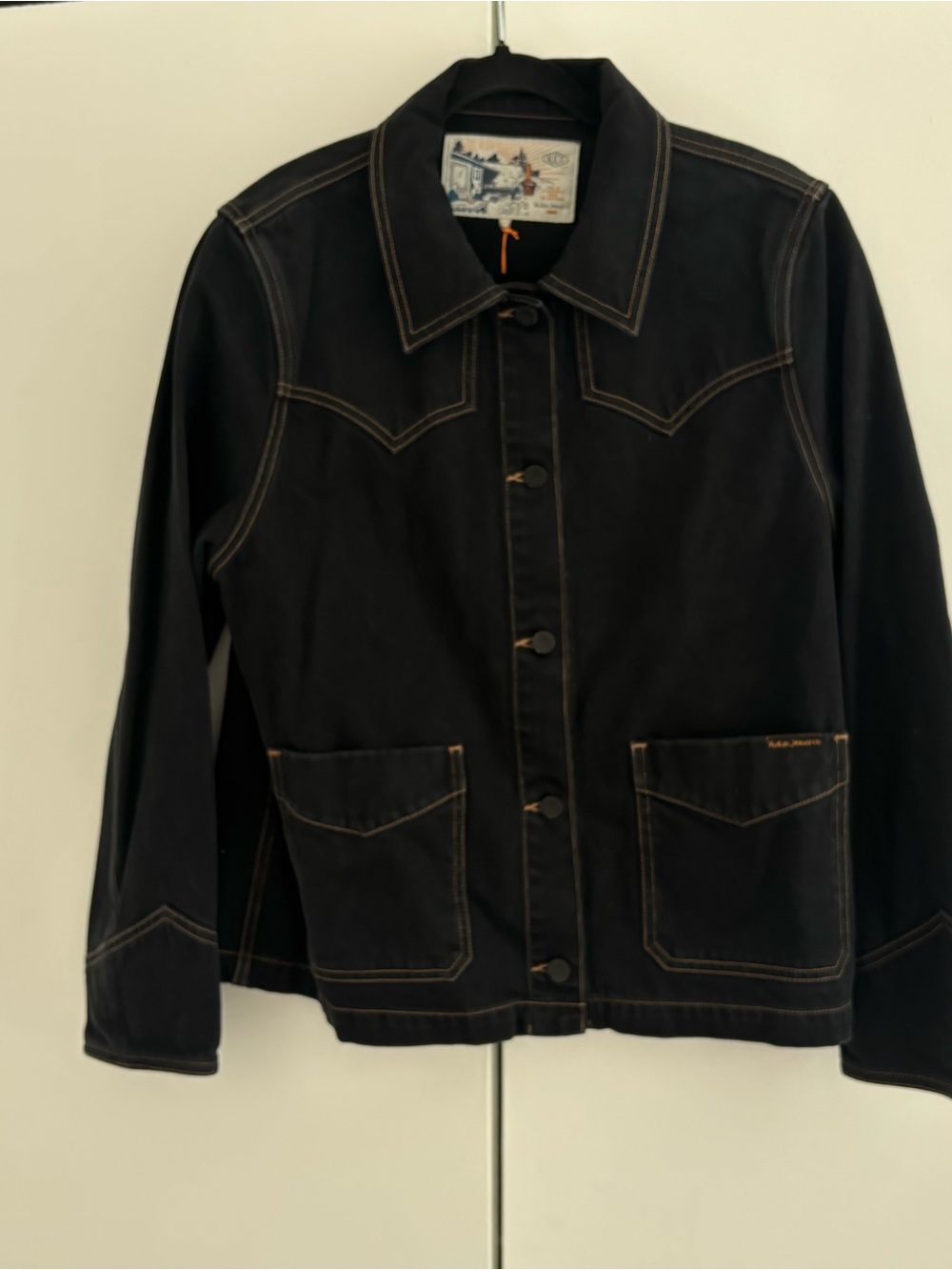 Nudie Jeans Kelly Western jacket size medium NWT - Picture 13 of 14